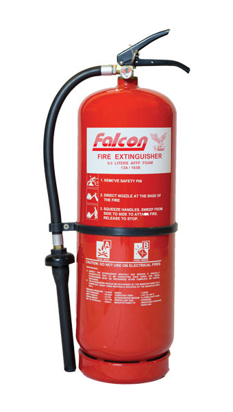 FALCON’s foam fire extinguishers